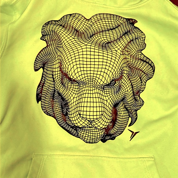 💫Old Navy Active Wear Go-Dry Boys Hoodie Long Sleeve w/animal Print - Picture 2 of 12